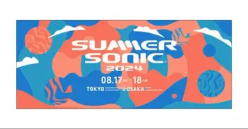 SUMMER SONIC 2024 페이스 타월 메인