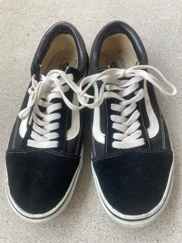 VANS 올드스쿨 블랙/화이트 27.5cm