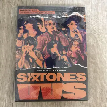 SixTONES VVS 라이브 DVD 초회반 Blu-ray