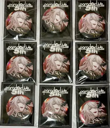 Paradox Live BIG 캔뱃지 5th 카이다 시온 9개 세트