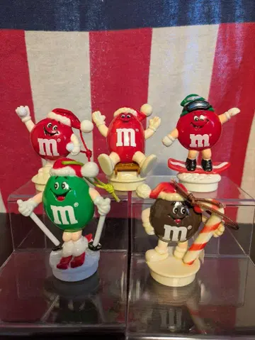엠앤엠즈 m&m's 캔디 토퍼 빈티지 밀토이