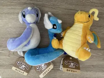 Pokemonfit 포켓몬 봉제 인형 망나뇽 진화계 3점 [ 구 택 ]