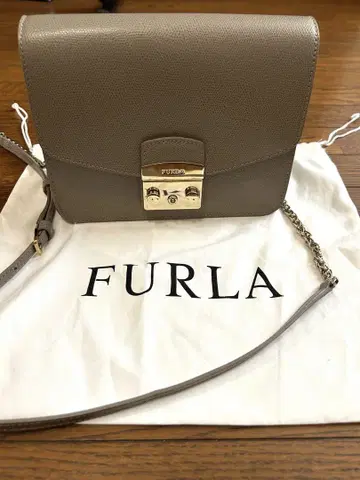 [ 새상품급 ] FURLA 그레이 숄더백