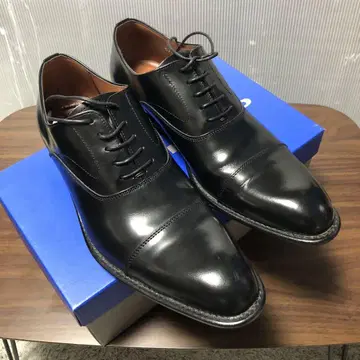 신사 구두 블랙 광택 켄포드 26.5cm 미사용품 일본제 발수 가공