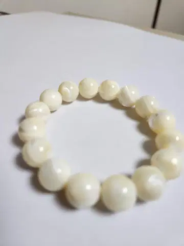 마더 펄 12mm 팔찌