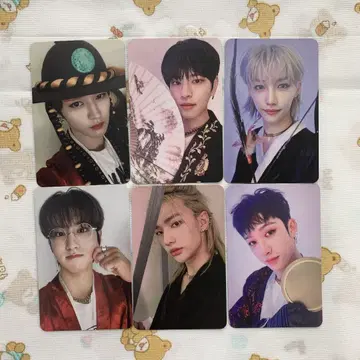 StrayKids IN SUBK shop 스키즈 혜택 트레이딩 카드 6장