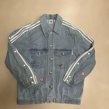 adidas x 피오루치 데님 자켓 라이트 블루 M