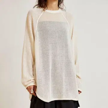 PHEENY BASKET MESH RAGLAN SLEEVE