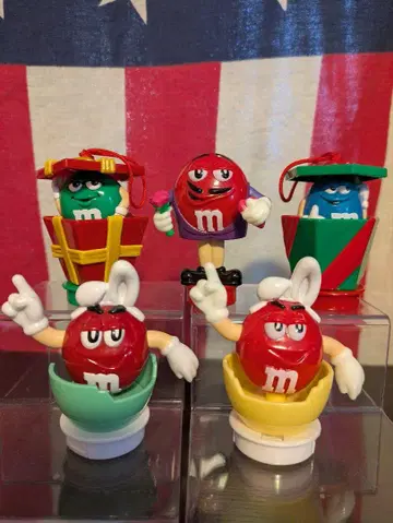 엠앤엠즈 m&m's 캔디 토퍼 빈티지 밀토이
