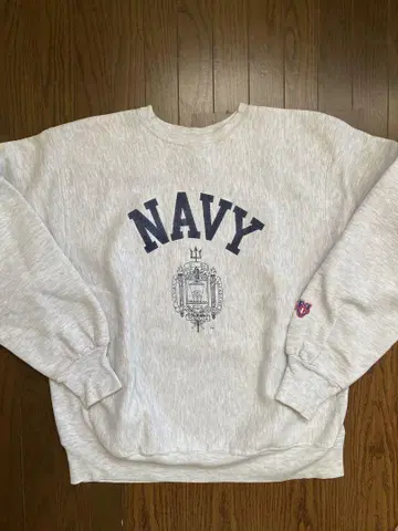 US NAVY 리버스 위브 타입 MV sport 맨투맨