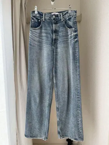 AZUL BY MOUSSY 하이웨스트 와이드 데님