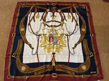 MANTERO 마구 디자인 스톨 약 85cm x 85cm [미사용]