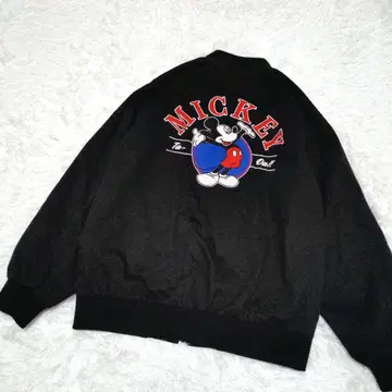 RODEO CROWNS 로데오 크라운 미키 블루종 자수 블랙