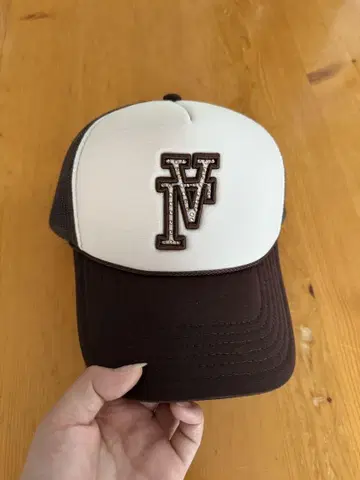 AVALANCHE NEWERA 캡 비쥬 브라운 바이컬러