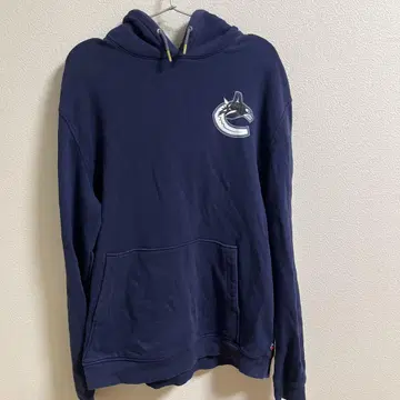 Vancouver Canucks 후드티 네이비
