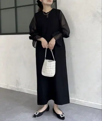 시어 블라우스 세트 키넥 원피스 프로즈베일