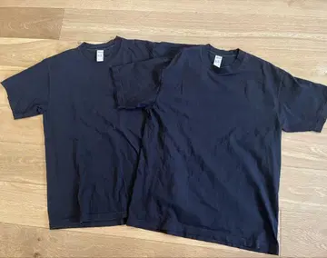 BEAMS Los Angeles Apparel T셔츠 M 블랙 2장 세트
