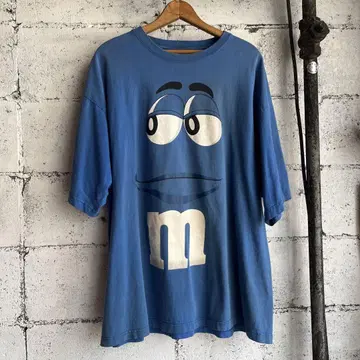 m&m's 캐릭터 티셔츠 파랑