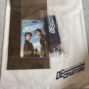 SUPER JUNIOR DEPARTURE VIP PASS