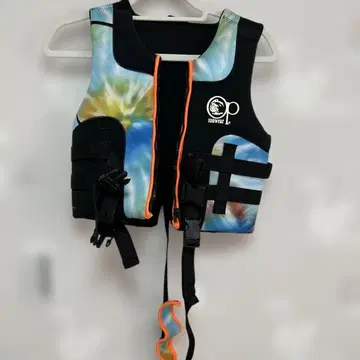 Ocean Pacific 구명 조끼 타이다이 패턴