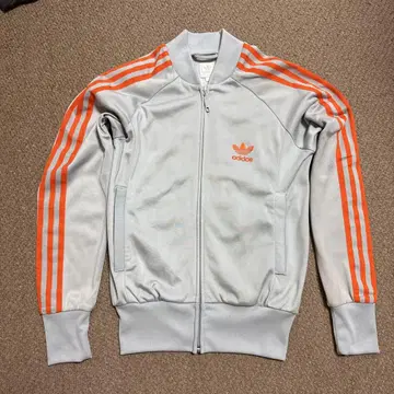 adidas 스트라이프 저지 그레이/오렌지