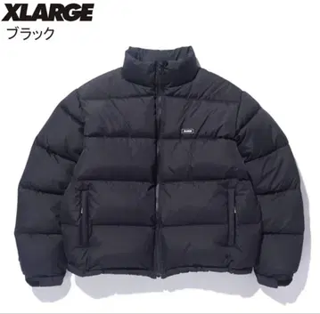 XLARGE 다운 자켓 블랙