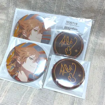 니지산지 후시미 가쿠 생일 굿즈 2022 캔뱃지 세트