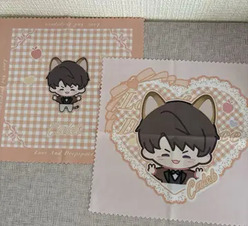 연애와 심공 마히루 안경닦이 2세트 15*15cm M723