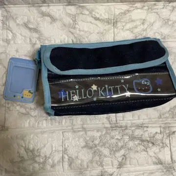 HELLO KITTY 할로키티 데님풍 파우치