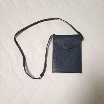 Bonaventura x PELLE MORBIDA 네이비 숄더백
