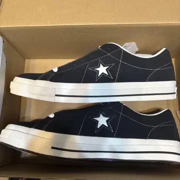 원스타 스웨이드 컨버스 29cm 블랙