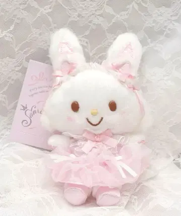 [ 새상품 미사용 ] 위시미멜 화이트 고양이 발레리나