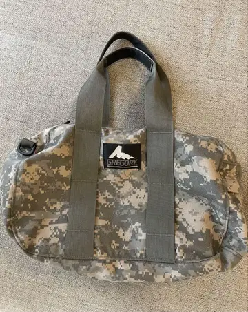 그레고리 더플백 XS 디지털 카모플라주 구 로고 USA 미국제