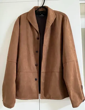 [새상품급] Beams Heart 브라운 스웨이드 자켓 사이즈 48