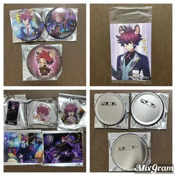 SHOW BY ROCK!! SB69 리카오 캔뱃지 아크링 키링 브로마이드