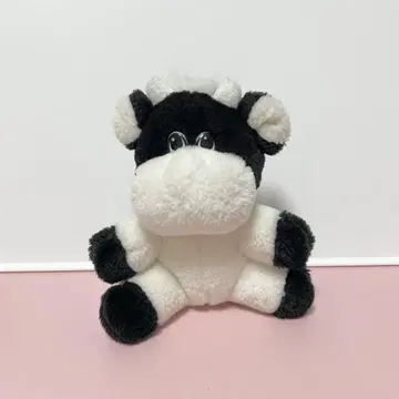 소 봉제 인형 레트로