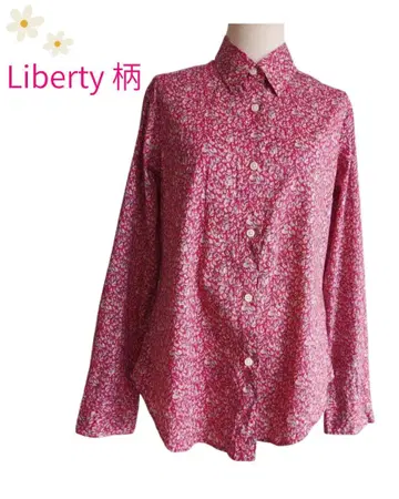Hampstead Liberty 패턴 리버티 블라우스 셔츠 타나론 40