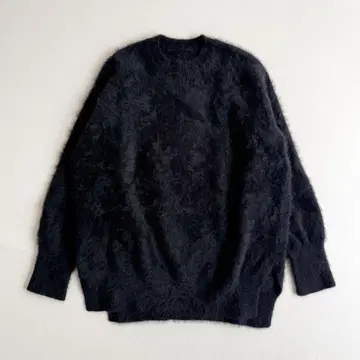 UNITED ARROWS 폭스 캐시미어 크루넥 니트 24FW