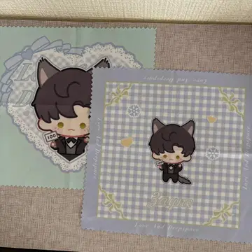 연애와 심공 레이 안경닦이 2세트 15*15cm L634