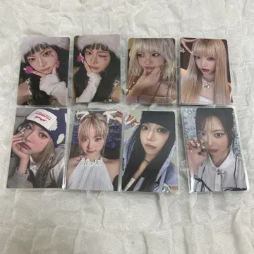 lesserafim 운채 트레이딩 카드 럭키 드로우