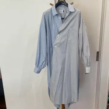 에피레볼 스트라이프 셔츠 원피스