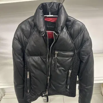DSQUARED2 블랙 가죽 자켓 48