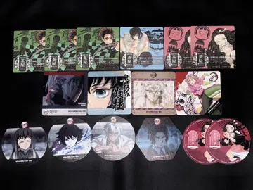 귀멸의 칼날 코스터 묶음 판매 ufotable cafe 키사츠테이 찻집