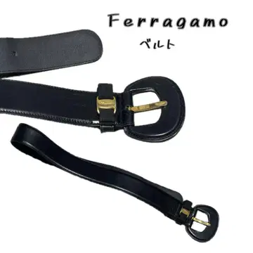 페라가모 Ferragamo 바라 리본 벨트 전체 길이 84