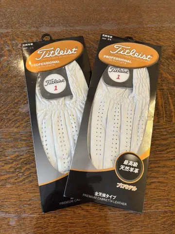 Titleist PROFESSIONAL 골프 그로브 24 2개 세트