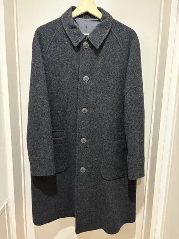 vendor things 다크 그레이 체스터 코트 M
