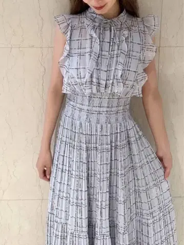 SNIDEL 스나이델 sustainable 프릴 원피스 1 24SS