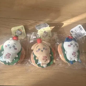 샌드 마스코트 치이카와 베이커리 3체 세트