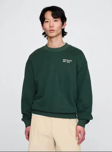 빈티지 소프트 맨투맨 SPORT 로고 속기모 GAP 갭 XS