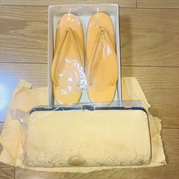 조리와 백 세트 오렌지 컬러